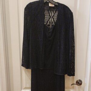 Sondro Elegeant Black Evening Gown